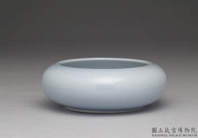 图片[2]-Brush washer with sky blue glaze, Qing dynasty, Kangxi reign (1662-1722)-China Archive